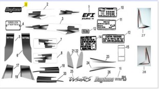 ΑΥΤΟΚΟΛΛΗΤΟ ΜΑΣΚΑΣ ΜΙΚΡΟ ''DAYTONA'' ΓΙΑ RS DAYTONA DY/NOVA ΑΥΤΟΚΟΛΛΗΤΟ ΜΑΣΚΑΣ ΜΙΚΡΟ ''DAYTONA'' ΓΙΑ RS DAYTONA DY/NOVA