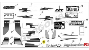 ΑΥΤΟΚΟΛΛΗΤΟ ΠΟΔΙΑΣ ΕΣΩΤΕΡΙΚΗΣ ΔΕΞΙΑΣ ΚΑΤΩ DAYTONA DY/NOVA