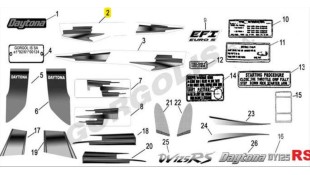 ΑΥΤΟΚΟΛΛΗΤΟ ΣΕΛΛΑΣ ΑΡΙΣΤΕΡΟ DAYTONA DY 125