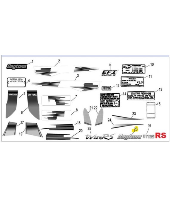 ΑΥΤΟΚΟΛΛΗΤΟ ΣΕΛΛΑΣ ΔΕΞΙΟ-ΑΡΙΣΤΕΡΟ ''DAYTONA'' SPARE PARTS ΑΥΤΟΚΟΛΛΗΤΟ ΣΕΛΛΑΣ ΔΕΞΙΟ-ΑΡΙΣΤΕΡΟ ''DAYTONA'' DAYTONA DY/NOVA