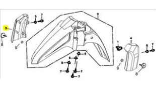 ΚΑΠΑΚΙ ΠΛΑΙΝΟ ΦΤΕΡΟΥ ΔΕΞΙΟ ΜΑΥΡΟ DAYTONA SPRINTER ΚΑΠΑΚΙ ΠΛΑΙΝΟ ΦΤΕΡΟΥ ΔΕΞΙΟ ΜΑΥΡΟ DAYTONA SPRINTER
