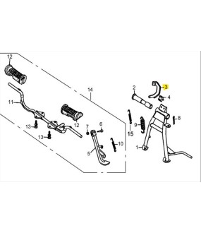 ΒΑΣΗ ΕΛΑΤΗΡΙΟΥ ΣΤΑΝΤ ΑΝΤΑΛΛΑΚΤΙΚΑ ΒΑΣΗ ΕΛΑΤΗΡΙΟΥ ΣΤΑΝΤ DAYTONA DY/SPRINTER/NOVA