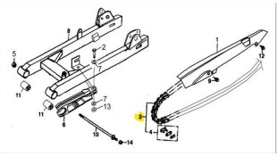 ΑΛΥΣΙΔΑ ΚΙΝΗΣΗΣ 104T DAYTONA DY 50