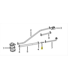 TUBE DAYTONA DY/SPRINTER/NOVA 125