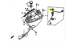 ΑΣΦΑΛΕΙΑ ΔΕΙΚΤΗ ΒΕΝΖΙΝΗΣ DAYTONA DY/MIRO/NOVA/SPRINTER