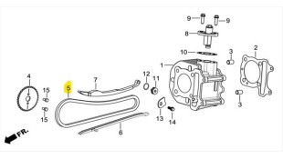 ΚΑΔΕΝΑ ΕΚΚΕΝΤΡΟΦΟΡΟΥ DAYTONA CARGO 125i ECO