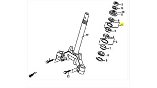 ΜΠΙΛΙΟΘΗΚΗ ΑΝΩ DAYTONA DY/MISTA/MODY/NOVA/SPRINTER/VELOS R
