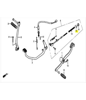 ΒΑΡΕΛΑΚΙ ΦΡΕΝΟΥ DAYTONA DY/NOVA