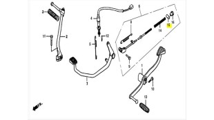 ΒΑΡΕΛΑΚΙ ΦΡΕΝΟΥ DAYTONA DY/NOVA