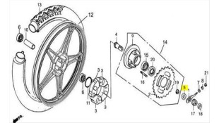 ΑΠΟΣΤΑΣΗ ΒΑΣΗΣ ΟΠΙΣΘΙΟΥ ΓΡΑΝΑΖΙΟΥ DAYTONA DY/NOVA
