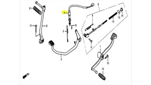 ΒΑΛΒΙΔΑ ΣΤΟΠ ΟΠΙΣΘΙΑ ΣΤΟ ΠΟΔΟΦΡΕΝΟ DAYTONA DY/MODY/NOVA/SPRINTER/VELOS R