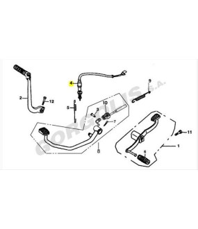 ΒΑΛΒΙΔΑ ΣΤΟΠ ΟΠΙΣΘΙΑ ΣΤΟ ΠΟΔΟΦΡΕΝΟ DAYTONA SPRINTER/VELOS R