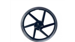 ΤΡΟΧΟΣ ΟΠΙΣΘΙΟΣ ΑΛΟΥΜΙΝΙΟΥ 6 ΑΚΤ. ΜΑΥΡΟΣ DAYTONA DY 125 E4/E5