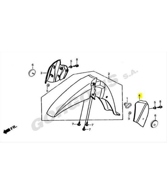 ΚΑΠΑΚΙ ΠΛΑΙΝΟ ΦΤΕΡΟΥ ΑΡΙΣΤΕΡΟ ΜΑΥΡΟ DAYTONA DY SPARE PARTS ΚΑΠΑΚΙ ΠΛΑΙΝΟ ΦΤΕΡΟΥ ΑΡΙΣΤΕΡΟ ΜΑΥΡΟ DAYTONA DY