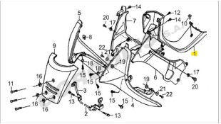 ΠΟΔΙΑ ΠΛΑΙΣΙΟΥ DAYTONA DY/NOVA