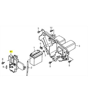 HINGE BATTERY DAYTONA DY/NOVA ΑΝΤΑΛΛΑΚΤΙΚΑ