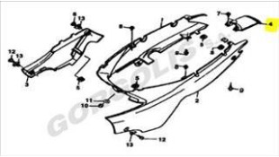 ΚΑΛΥΜΜΑ ΟΥΡΑΣ ΜΑΥΡΟ DAYTONA DY/NOVA E5 ΚΑΛΥΜΜΑ ΟΥΡΑΣ ΜΑΥΡΟ DAYTONA DY/NOVA E5