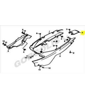 ΚΑΛΥΜΜΑ ΟΥΡΑΣ ΜΠΛΕ DAYTONA DY/NOVA E5 ΑΝΤΑΛΛΑΚΤΙΚΑ ΚΑΛΥΜΜΑ ΟΥΡΑΣ ΜΠΛΕ DAYTONA DY/NOVA E5