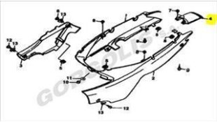 ΚΑΛΥΜΜΑ ΟΥΡΑΣ ΜΠΛΕ DAYTONA DY/NOVA E5 ΚΑΛΥΜΜΑ ΟΥΡΑΣ ΜΠΛΕ DAYTONA DY/NOVA E5