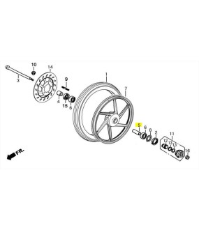 ΑΠΟΣΤΑΣΗ ΤΑΜΠΟΥΡΟΥ ΔΙΣΚΟΦΡΕΝΟΥ DAYTONA SPRINTER/VELOS R 50/125