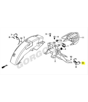 ΦΛΑΣ ΟΠΙΣΘΙΟ ΑΡΙΣΤΕΡΟ DAYTONA DY E5