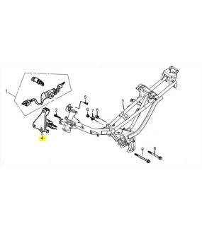 ΒΑΣΗ ΜΑΣΚΑΣ ΔΙΑΚΟΣΜΗΤΙΚΗΣ DAYTONA DY/NOVA 125