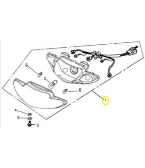 ΦΑΝΟΣ ΕΜΠΡΟΣΘΙΟΣ ΠΛΗΡΗΣ DAYTONA SPRINTER 50/125 ΑΝΤΑΛΛΑΚΤΙΚΑ