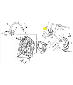 ΒΑΛΒΙΔΑ ΚΑΥΣΑΕΡΙΩΝ DAYTONA SPRINTER 125