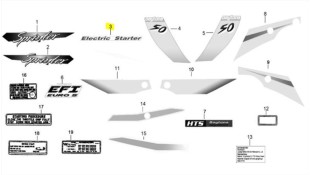 ΑΥΤΟΚΟΛΛΗΤΟ (ELECTRIC START) DAYTONA SPRINTER 50 E5