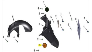 ΑΝΤΑΝΑΚΛΑΣΤΙΚΟ ΟΠΙΣΘΙΟ DAYTONA MIRO 130