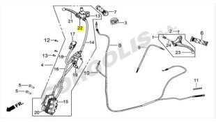 ΒΑΛΒΙΔΑ ΣΤΟΠ ΕΜΠΡΟΣΘΙΟΥ ΔΙΣΚΟΦΡΕΝΟΥ DAYTONA CARGO/MIRO ΑΝΤΑΛΛΑΚΤΙΚΑ