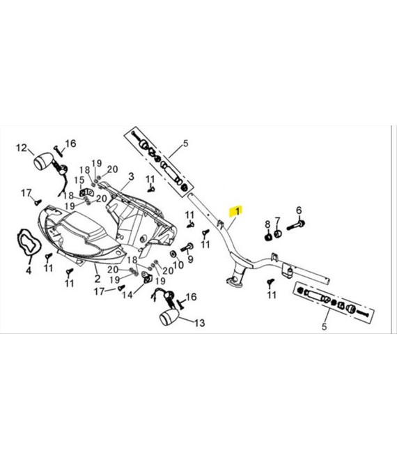 ΤΙΜΟΝΙ DAYTONA SPRINTER E5 ΑΝΤΑΛΛΑΚΤΙΚΑ ΤΙΜΟΝΙ DAYTONA SPRINTER E5