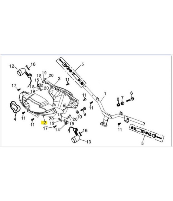 ΜΑΣΚΑ ΦΑΝΟΥ ΜΑΥΡΗ DAYTONA SPRINTER E5 SPARE PARTS ΜΑΣΚΑ ΦΑΝΟΥ ΜΑΥΡΗ DAYTONA SPRINTER E5