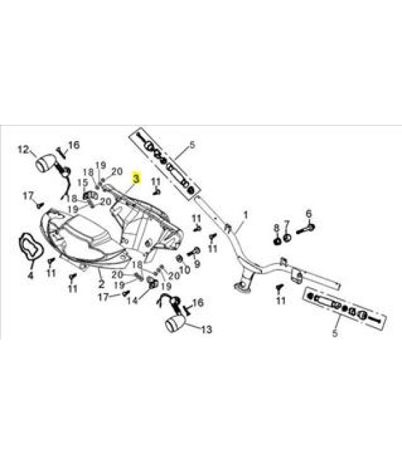 ΒΑΣΗ ΚΟΝΤΕΡ NEW DAYTONA SPRINTER E5 SPARE PARTS ΒΑΣΗ ΚΟΝΤΕΡ NEW DAYTONA SPRINTER E5