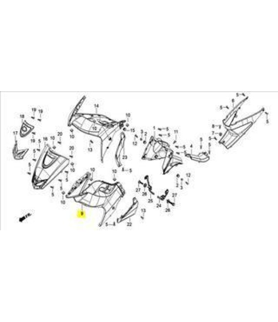 ΠΟΔΙΑ ΑΡΙΣΤΕΡΗ ΜΑΥΡΗ DAYTONA SPRINTER SPARE PARTS ΠΟΔΙΑ ΑΡΙΣΤΕΡΗ ΜΑΥΡΗ DAYTONA SPRINTER