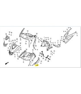 ΚΑΡΙΝΑ ΑΡΙΣΤΕΡΗ DAYTONA SPRINTER 50/125 ΑΝΤΑΛΛΑΚΤΙΚΑ