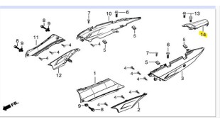 ΚΑΛΥΜΜΑ ΟΥΡΑΣ ΑΣΠΡΟ DAYTONA SPRINTER 50/125 E4/E5 ΑΝΤΑΛΛΑΚΤΙΚΑ