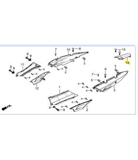 ΚΑΛΥΜΜΑ ΟΥΡΑΣ ΑΣΠΡΟ DAYTONA SPRINTER 50/125 E4/E5