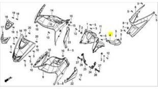 ΠΟΔΙΑ ΠΛΑΙΣΙΟΥ DAYTONA SPRINTER 50/125