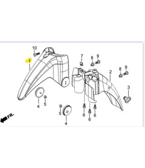 ΦΤΕΡΟ ΕΜΠΡΟΣΘΙΟ, ΕΜΠΡΟΣ ΤΜΗΜΑ ΑΣΠΡΟ DAYTONA SPRINTER 50/125 ΑΝΤΑΛΛΑΚΤΙΚΑ ΦΤΕΡΟ ΕΜΠΡΟΣΘΙΟ, ΕΜΠΡΟΣ ΤΜΗΜΑ ΑΣΠΡΟ DAYTONA SPRINTER 50/125