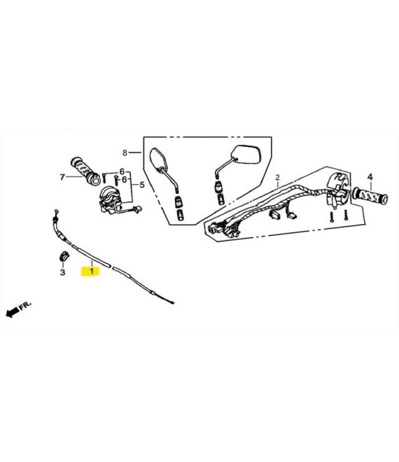 ΝΤΙΖΑ ΓΚΑΖΙΟΥ DAYTONA/DAYANG DY/SPRINTER 50/125 E4/E5 ΑΝΤΑΛΛΑΚΤΙΚΑ ΝΤΙΖΑ ΓΚΑΖΙΟΥ DAYTONA/DAYANG DY/SPRINTER 50/125 E4/E5