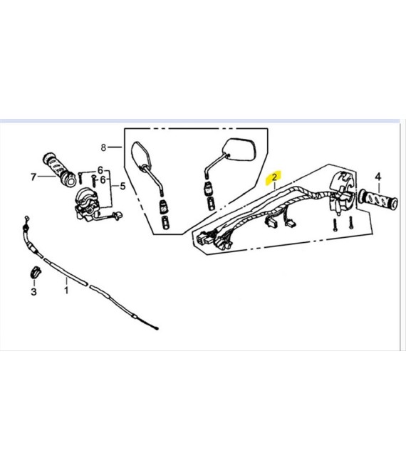 ΔΙΑΚΟΠΤΗΣ ΤΙΜΟΝΙΟΥ ΑΡΙΣΤΕΡΟΣ DAYTONA DY E4 ΗΛΕΚΤΡΙΚΑ ΔΙΑΚΟΠΤΗΣ ΤΙΜΟΝΙΟΥ ΑΡΙΣΤΕΡΟΣ DAYTONA DY E4