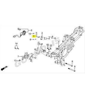 TENSION PLATE,IGNITION SWITCH DAYTONA VELOS R 125 ΑΝΤΑΛΛΑΚΤΙΚΑ