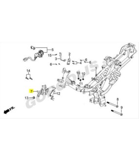 ΒΑΣΗ ΕΜΠΡΟΣΘΙΑΣ ΠΟΔΙΑΣ DAYTONA VELOS R 125 ΑΝΤΑΛΛΑΚΤΙΚΑ