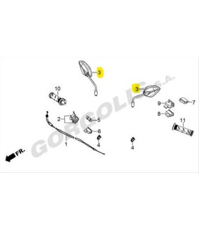 ΚΑΘΡΕΦΤΕΣ ΖΕΥΓΟΣ DAYTONA VELOS R 125i