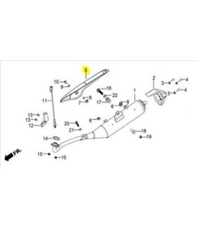 ΚΑΛΥΜΜΑ ΕΞΑΤΜΙΣΗΣ DAYTONA VELOS R 125 ΑΝΤΑΛΛΑΚΤΙΚΑ