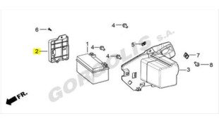 ΚΑΠΑΚΙ ΘΗΚΗΣ ΜΠΑΤΑΡΙΑΣ DAYTONA VELOS R 125