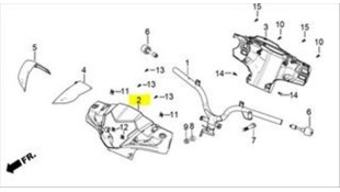 ΜΑΣΚΑ ΦΑΝΟΥ ΜΑΥΡΟ DAYTONA VELOS R 125 ΑΝΤΑΛΛΑΚΤΙΚΑ