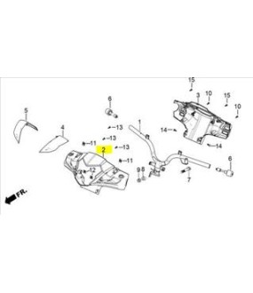 ΜΑΣΚΑ ΦΑΝΟΥ ΑΣΠΡΗ DAYTONA VELOS R 125