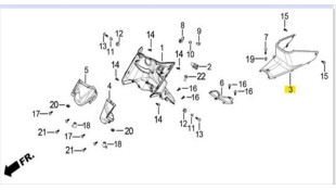 ΠΟΔΙΑ ΣΕΛΛΑΣ DAYTONA VELOS R 125 ΠΟΔΙΑ ΣΕΛΛΑΣ DAYTONA VELOS R 125